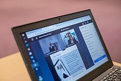 Die meisten Sitzungen und Verbandsveranstaltungen der Gütegemeinschaft, hier die Mitgliederversammlung, fanden dieses Jahr digital statt. Bild: GKFP/Heuser