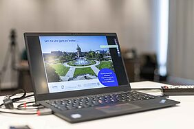 Der Großteil der rund 100 Teilnehmer verfolgte die Mitgliederversammlung via Webkonferenz. Foto: S. Heuser/GKFP