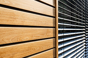 mattex und woodec – PerfekteAnwendung Conti® woodec auf der Fassade