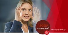 EPPA, QKE and Gütegemeinschaft are actively involved in the online platform FENSTERBAU FRONTALE connected. Photo: Fensterbau Frontale / NürnbergMesse 