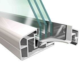 Dry Static Bonding Glass